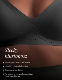 Biustonosz push-up Sleeky