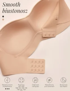 Biustonosz usztywniany Smooth