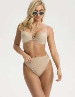 Dół od bikini z wysokim stanem Cannes