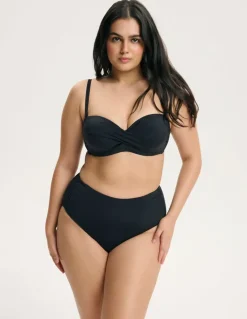 Góra od bikini bandeau na większy biust Base