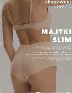 Majtki modelujące z wysokim stanem Slim
