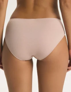 Majtki z wysokim stanem Plum (Trzypak)