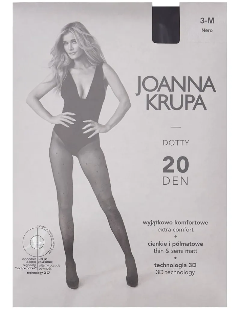 Rajstopy w kropki Joanna Krupa Dotty 20 DEN